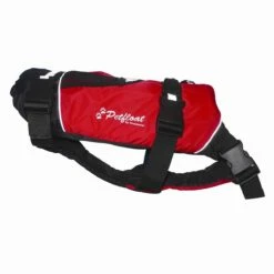 Crewsaver Petfloat Dog Life Jacket - Black/Red