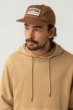 Rhythm Roadside Cap - Sand -UK Surfing Equipment Sales Store 0123m hw08 roadside cap sand 12