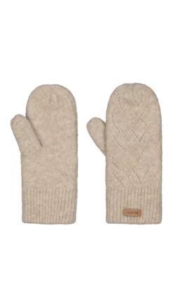 Barts Bridgey Mitts - Light Brown