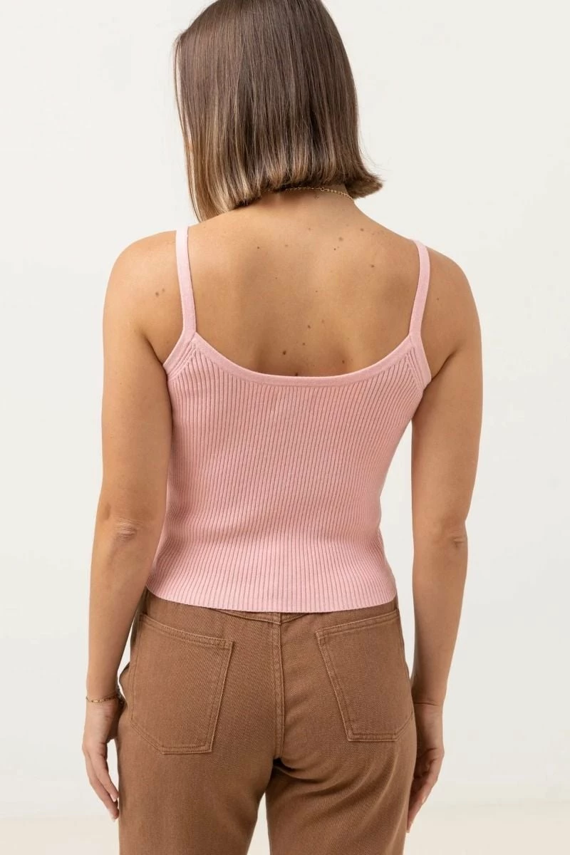 Rhythm Yumi Knit Womens Top - Pink Salt 3 Rhythm Yumi Knit Womens Top - Pink Salt - Image 3