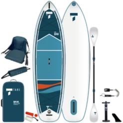 Tahe Sup-Yak Air 10'6 Beach Kayak Package - Blue