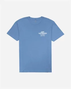 Lost Posted Tee - Coastal Blue