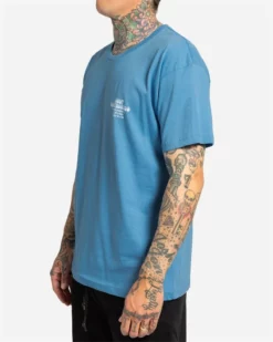 Lost Posted Tee - Coastal Blue 9 Lost Posted Tee - Coastal Blue -UK Surfing Equipment Sales Store 10500792 cbl 3 1