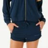 Rip Curl Run Swim Surf Jogger Womens Shorts - Navy