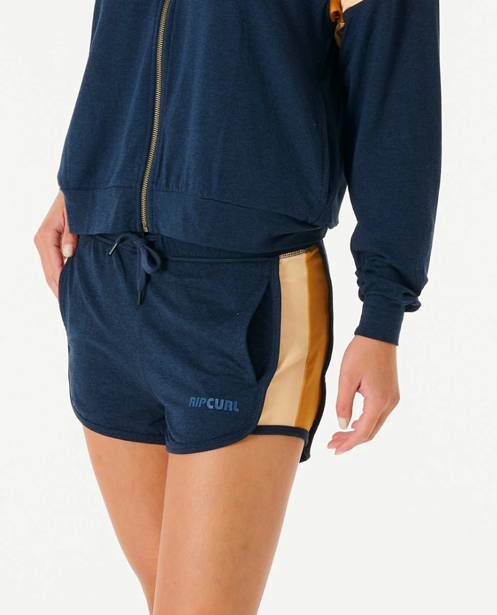 Rip Curl Run Swim Surf Jogger Womens Shorts - Navy 3 Rip Curl Run Swim Surf Jogger Womens Shorts - Navy - Image 3