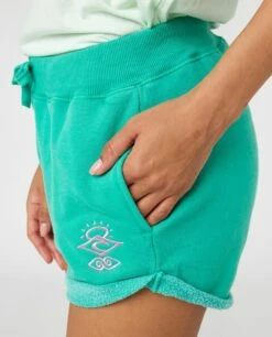 Rip Curl Search Icon Women Walk Short - Green -UK Surfing Equipment Sales Store 106859 00vwws 0060 6