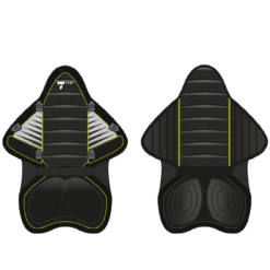Tahe Kayak Ergo Backrest - Black/Yellow 7 Tahe Kayak Ergo Backrest - Black/Yellow -UK Surfing Equipment Sales Store 107165 3