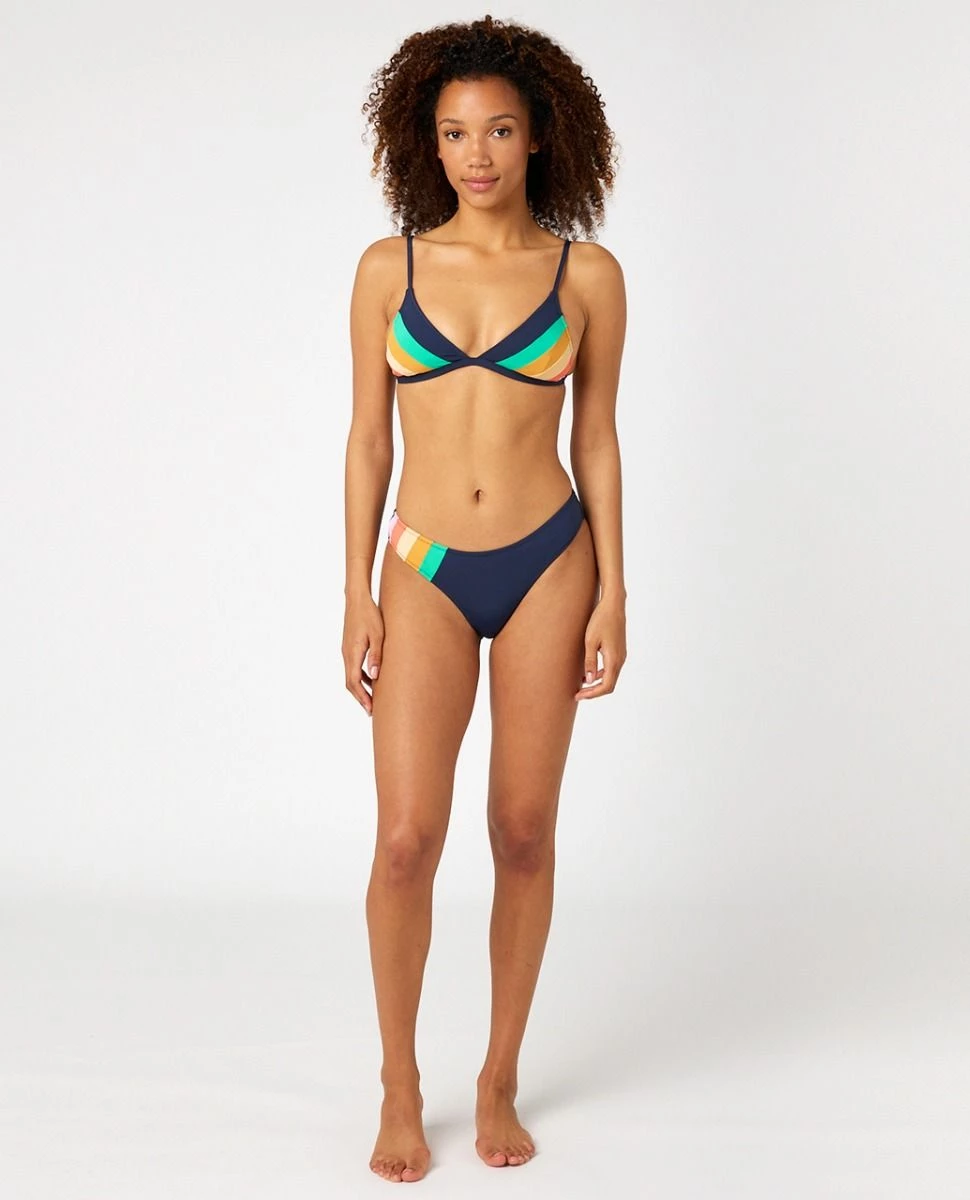 Rip Curl Day Break Triangle Bikini Set - Navy 4 Rip Curl Day Break Triangle Bikini Set - Navy - Image 4