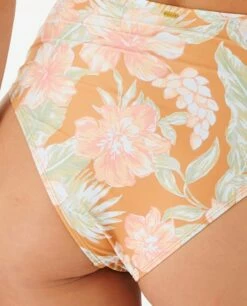 Rip Curl Always Summer High Waist Bikini Pant - Gold -UK Surfing Equipment Sales Store 108199 05owsw 0146 5