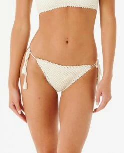 Rip Curl Oceans Together Crochet Bikini Pant - Shell