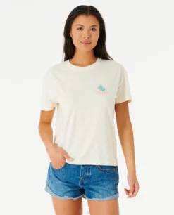 Rip Curl The Tropics Relaxed Tee - Bone