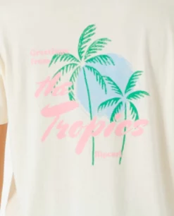 Rip Curl The Tropics Relaxed Tee - Bone 9 Rip Curl The Tropics Relaxed Tee - Bone -UK Surfing Equipment Sales Store 109305 044wte 3021 5