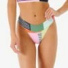 Rip Curl Day Break Skimpy Bikini Pant - Multi Colour