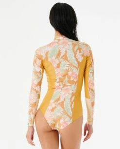 Rip Curl Always Summer UPF50+ One Piece Surfsuit - Gold -UK Surfing Equipment Sales Store 109575 144wrv 0146 3