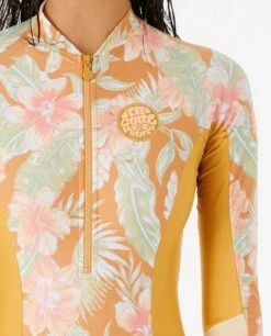 Rip Curl Always Summer UPF50+ One Piece Surfsuit - Gold -UK Surfing Equipment Sales Store 109577 144wrv 0146 5