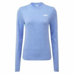 Gill Holcombe Crew Womens Long Sleeve Top - Sky