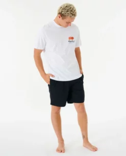 Rip Curl Postcards Hibiscus Tee - White -UK Surfing Equipment Sales Store 111269 03zmte 1000 4