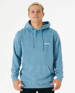 Rip Curl Surf Revival Hooded Fleece - Dusty Blue