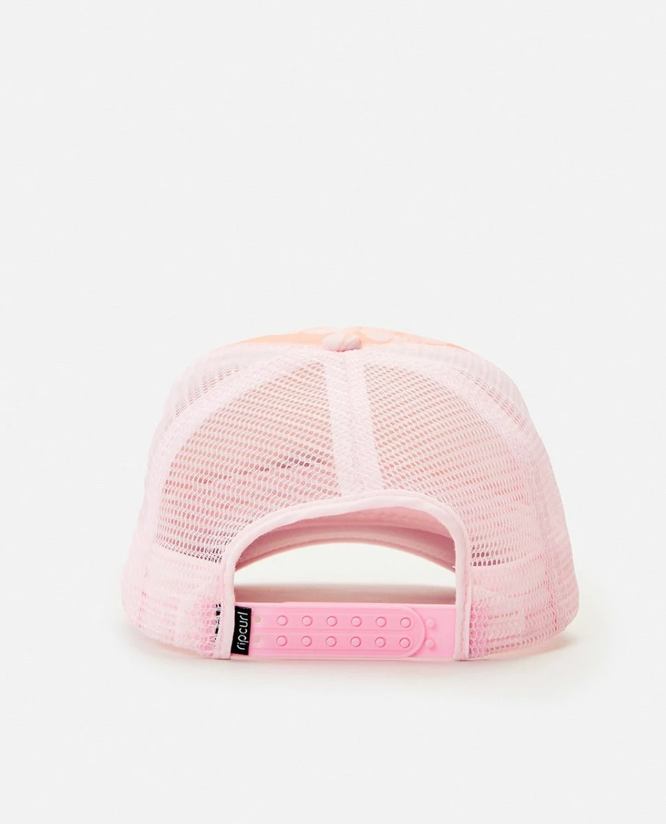 Rip Curl Desert Wave Girls Trucker Hat - Peach Pearl 2 Rip Curl Desert Wave Girls Trucker Hat - Peach Pearl - Image 2