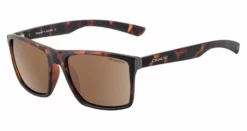 Dirty Dog Volcano Polarised Sunglasses - Matte Tort/Brown