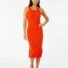 Rip Curl Premium Womens Racer Dress - Hot Orange
