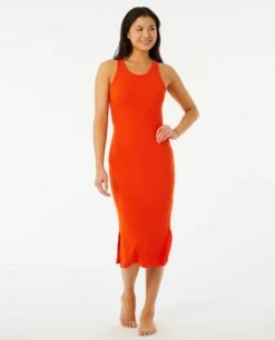 Rip Curl Premium Womens Racer Dress - Hot Orange