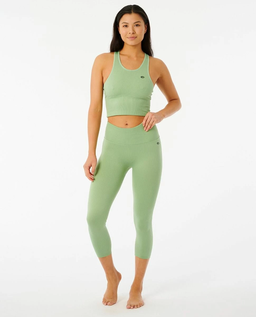 Rip Curl RSS Dunes Womens Crop Tops - Green 4 Rip Curl RSS Dunes Womens Crop Tops - Green - Image 4