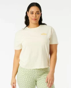 Rip Curl Searching For Sun Relaxed Womens Tee - Bone 14 Rip Curl Searching For Sun Relaxed Womens Tee - Bone -UK Surfing Equipment Sales Store 118547 063wte 3021 l 1