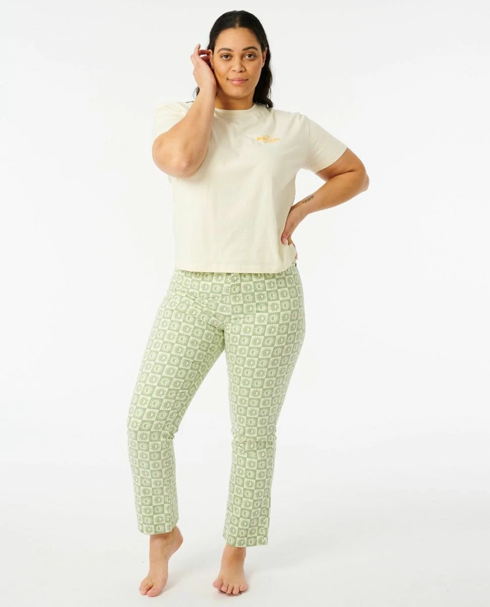 Rip Curl Searching For Sun Relaxed Womens Tee - Bone 9 Rip Curl Searching For Sun Relaxed Womens Tee - Bone - Image 9