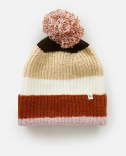 Rip Curl Womens Sessions Reg Pom Pom Beanie Hat