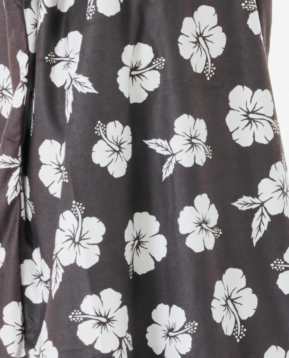 Rip Curl Desert Waves Girls Hooded Towel Poncho - Black/White 5 Rip Curl Desert Waves Girls Hooded Towel Poncho - Black/White - Image 5