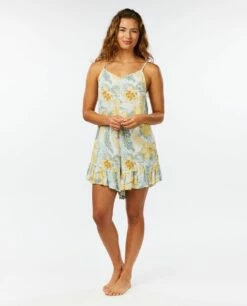 Rip Curl Always Summer Womens Romper - Gold -UK Surfing Equipment Sales Store 130667 008wro 1000 4