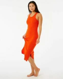 Rip Curl Premium Womens Racer Dress - Hot Orange -UK Surfing Equipment Sales Store 144404 02ywdr 8190 2