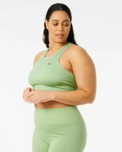 Rip Curl RSS Dunes Womens Crop Tops - Green 17 Rip Curl RSS Dunes Womens Crop Tops - Green -UK Surfing Equipment Sales Store 144439 04dwte 0060 l 2
