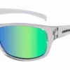 Dirty Dog Shock Polarised Sunglasses - Clear/Green Fusion