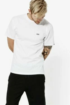 Vans Chest Logo Mens T-Shirt - White