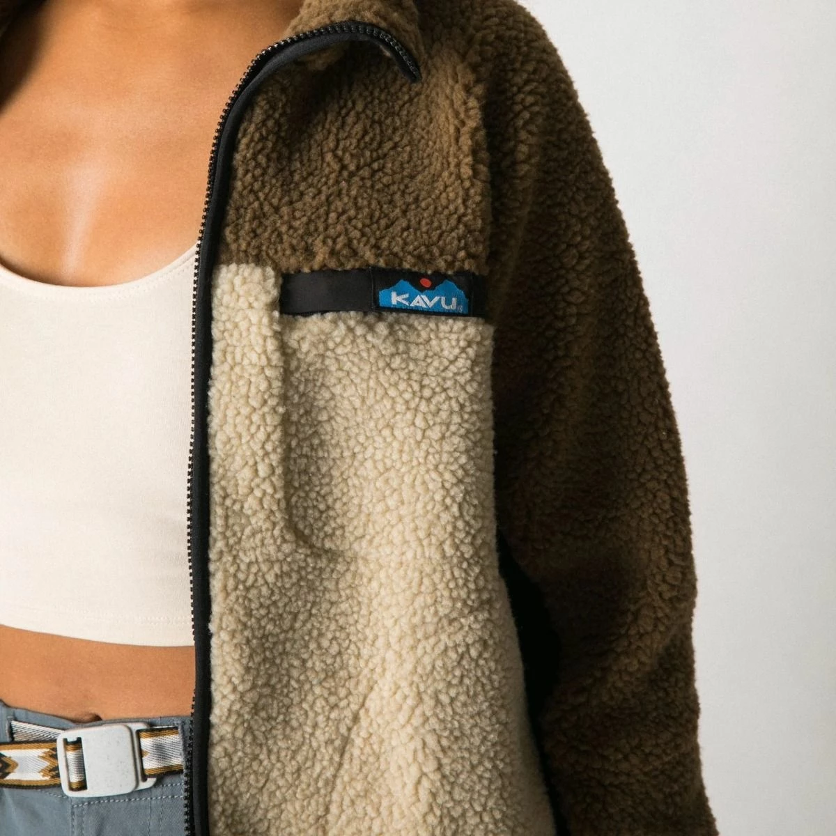 Kavu Womens Pinesdale Fleece - Terrain 3 Kavu Womens Pinesdale Fleece - Terrain - Image 3