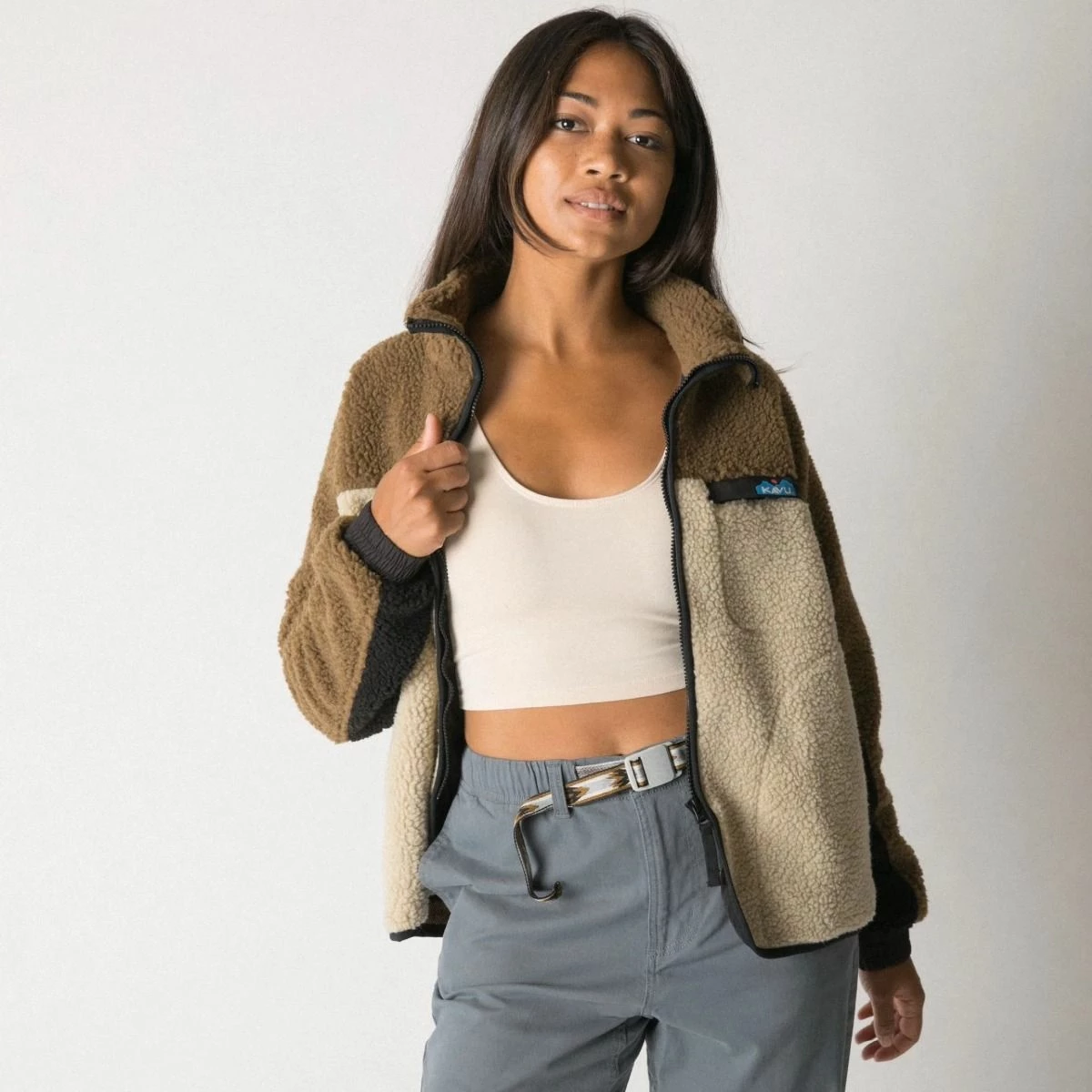 Kavu Womens Pinesdale Fleece - Terrain 4 Kavu Womens Pinesdale Fleece - Terrain - Image 4