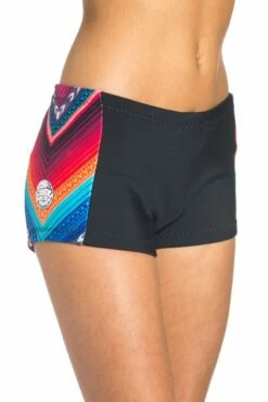 Rip Curl G-Bomb Womens Boyleg 1mm Neoprene Shorts - Black