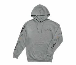 Dark Seas Headmaster Hoodie In Heather Grey