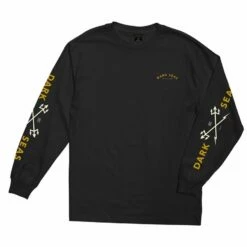 Dark Seas Headmaster Long Sleeve T Shirt - Black