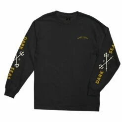 Dark Seas Headmaster Long Sleeve T Shirt - Coffee