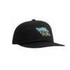 Dark Seas Slanted Hat - Black