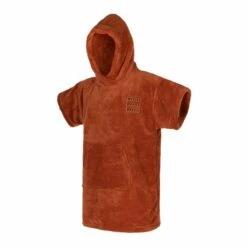 Mystic Junior Teddy Poncho - Rusty Red