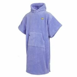Mystic Teddy Mens Poncho - Pastel Lilac