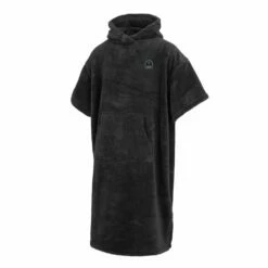 Mystic Teddy Mens Poncho - Black