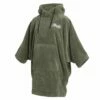 Mystic Teddy Womens Poncho - Olive