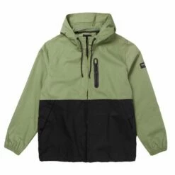 Mystic Canvas Mens Jacket - Olive Green