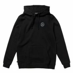 Mystic Boarding Mens Hood Sweat - Black