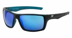Dirty Dog Primp Polarised Sunglasses - Black Crystal Blue/Blue Mirror